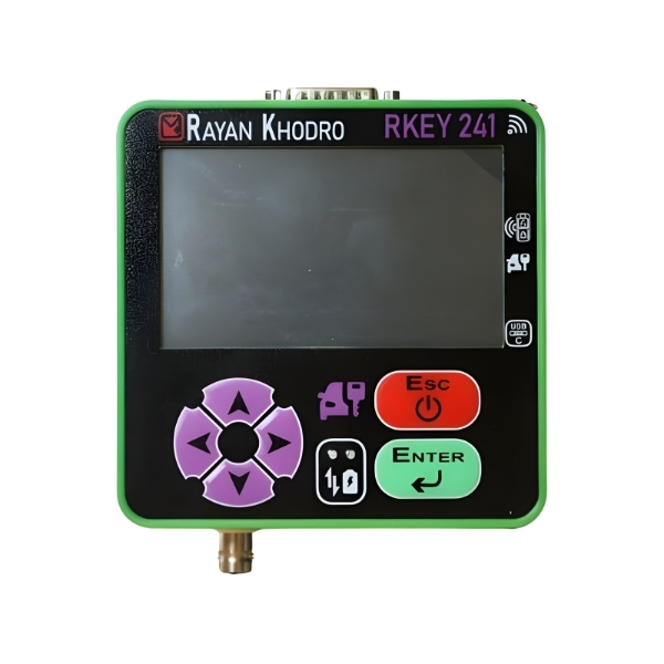 دستگاه تعریف کلید رایان خودرو مدل Rkey241