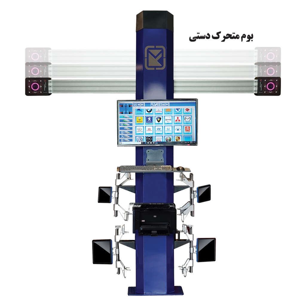 تنظیم فرمان سه بعدی با بوم متحرک و دوربین 8.3MP (4K) و مانیتور 32 اینچ مدل MWA2402