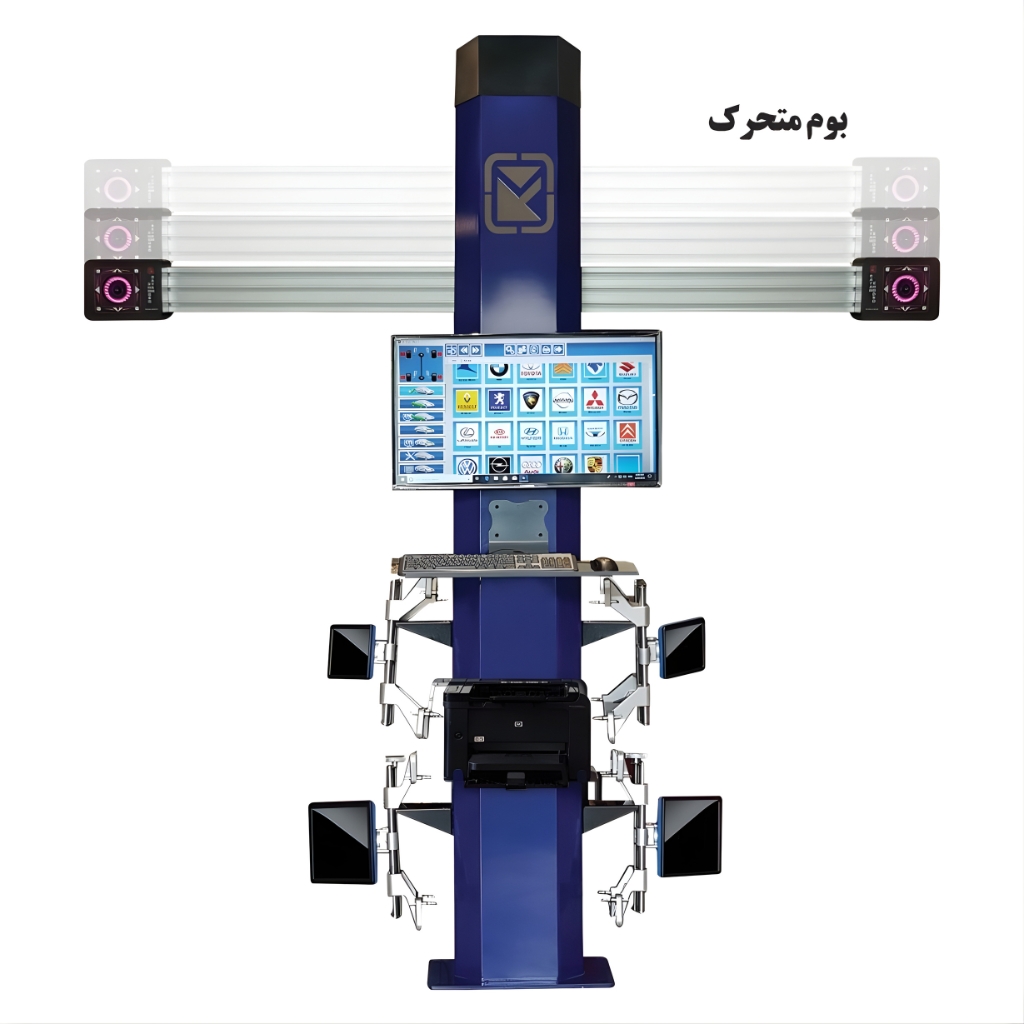 تنظیم فرمان سه بعدی با بوم متحرک و دوربین 8.3MP (4K) و مانیتور 32 اینچ مدل MWA2402